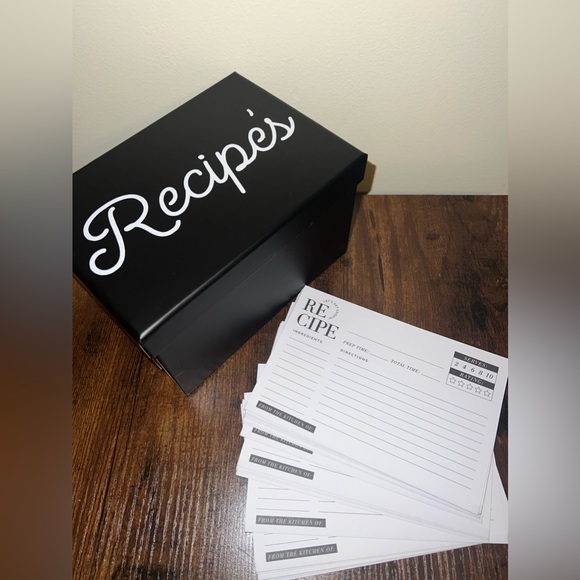 Recipe’s Box, Handcrafted - Picture 5 of 5